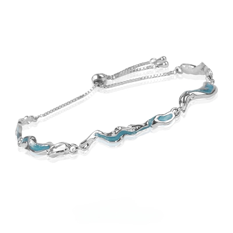 【OOMEOO】Blue Waves Bracelet pg231