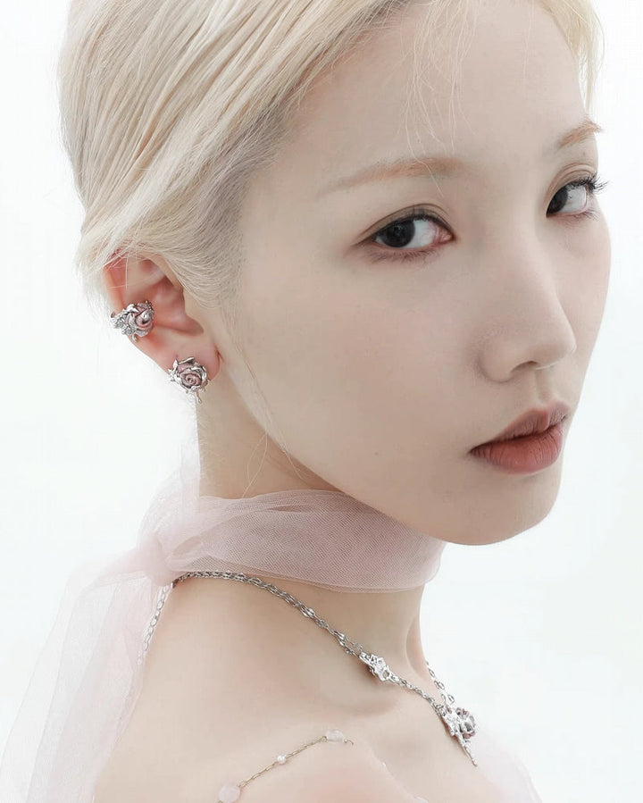 [1ST XULIE] Rose Thorn Earrings pg1523