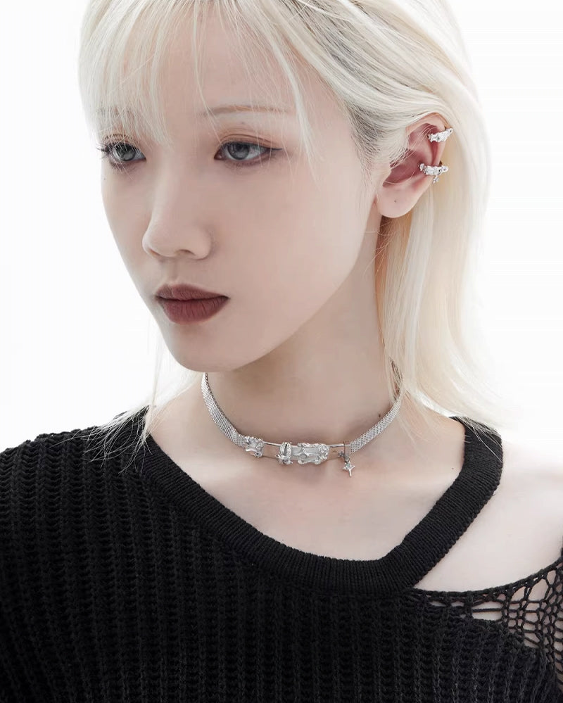 【1ST XULIE】Star Trail Four Pointed Choker pg1763