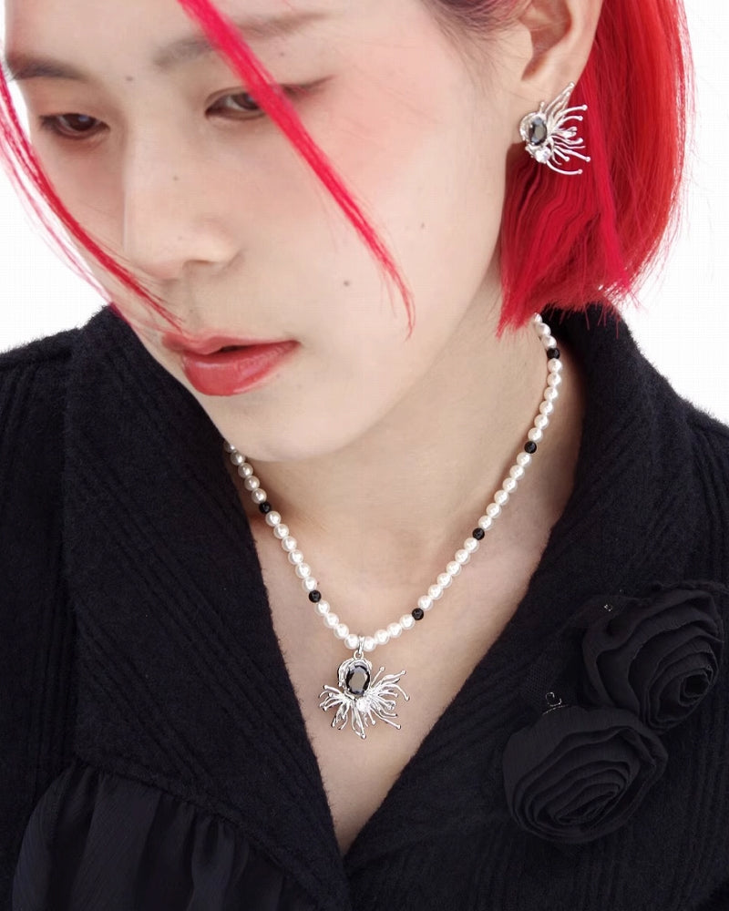 【Esak∞chi】Xuanming Butterfly Dark Necklace pg2024