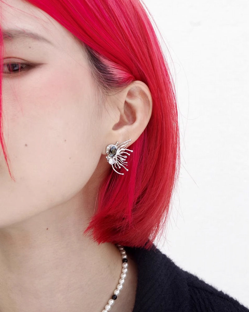 【Esak∞chi】Black Butterfly Earrings pg162