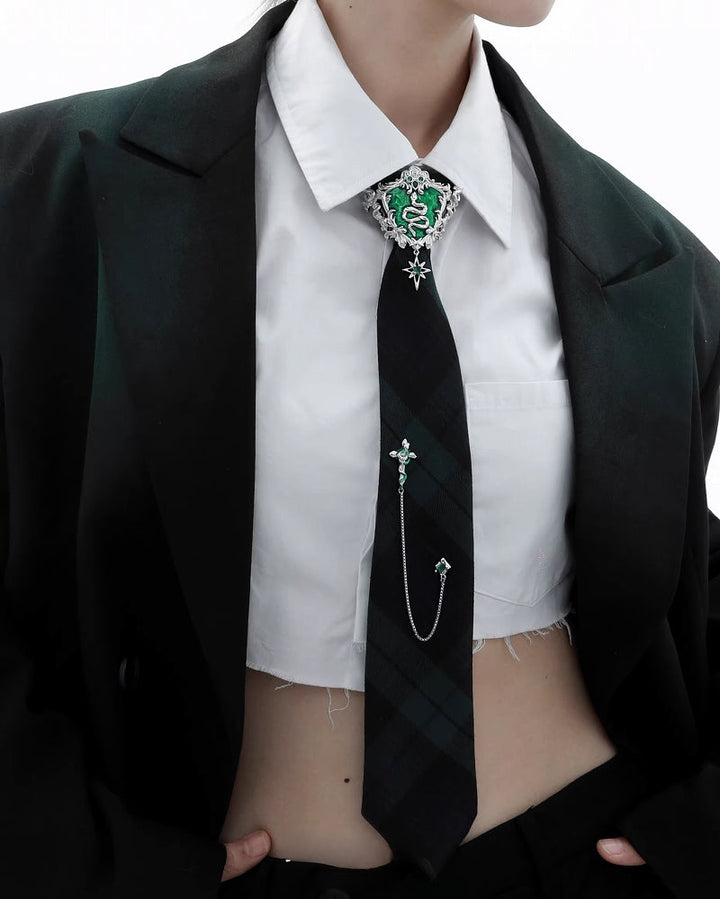 [1ST XULIE] Slytherin Snake Tie pg1629