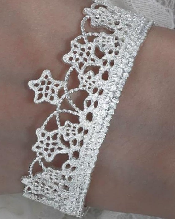 Baroque Starlight Lace Bracelet