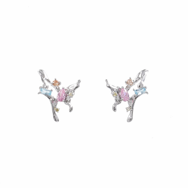 【SUMIYAKI】Butterfly Jelly Candy Earrings pg335