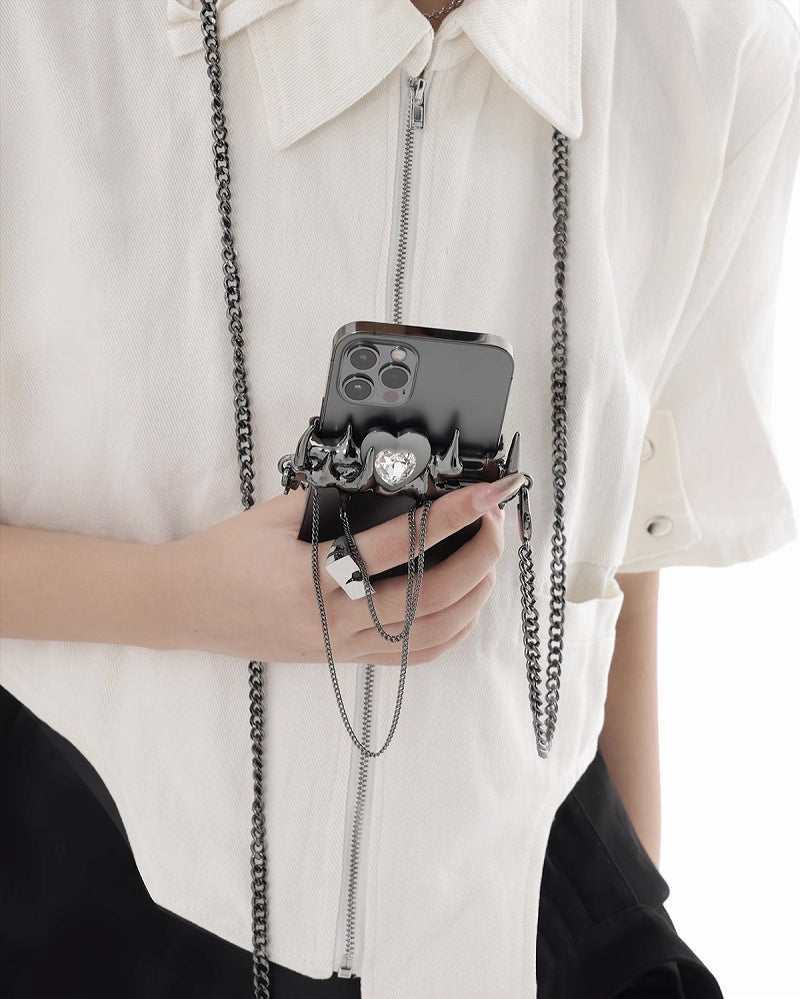 [SUMIYAKI] Heart Rate Chart Phone Chain pg972