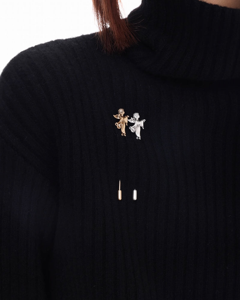 [SUMIYAKI] Retro Angel Vintage Brooche pg1469