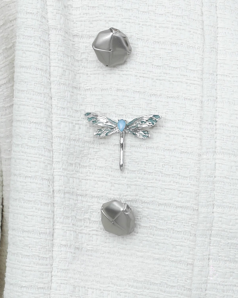 【1ST XULIE】Dragonfly Light Blue Brooche pg627