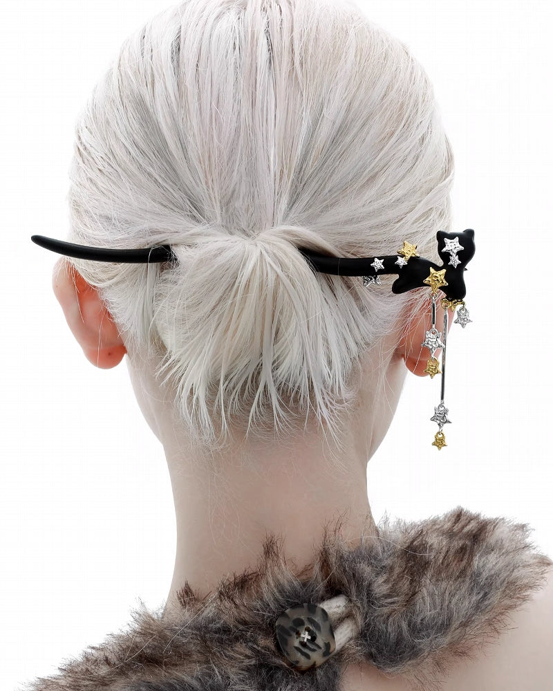 [1ST XULIE] Star Cat Tassel Hairpin pg1712