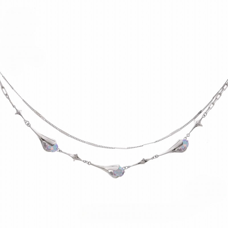 [SUMIYAKI] Tulip Multi Layer Necklace pg1927