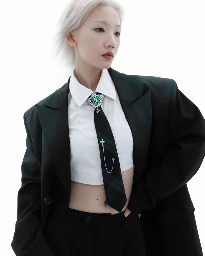 [1ST XULIE] Slytherin Snake Tie pg1629