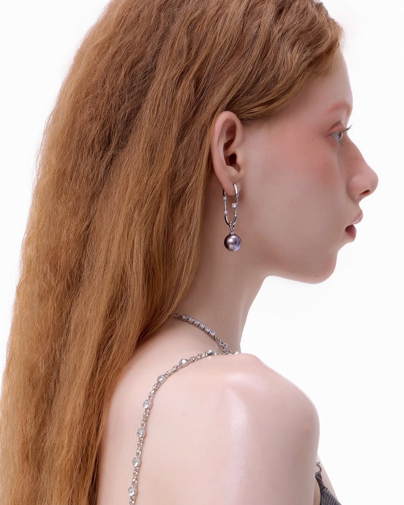 [SUMIYAKI]Pin Pearl Earrings pg1362