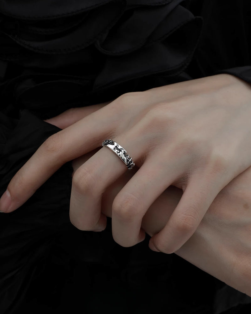 [1ST XULIE] Butterfly Skeleton Ring 01 pg350