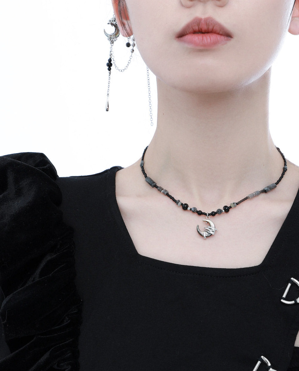 【1ST XULIE】Dark Moon Necklace01 pg540