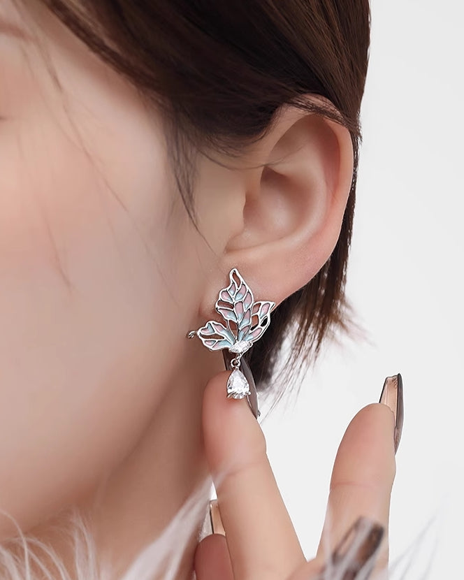 Gradient Butterfly Earrings