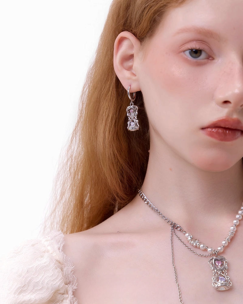 [SUMIYAKI] Hourglass Tassel Necklace pg988