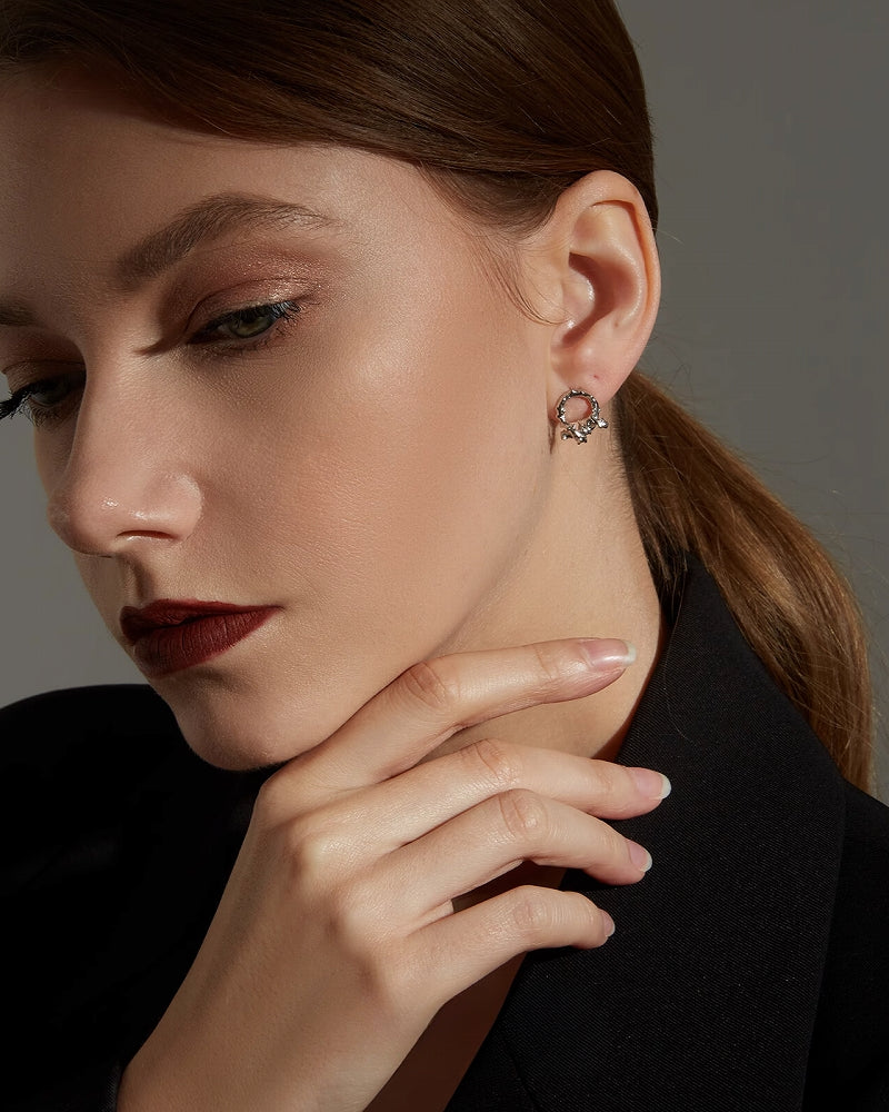 [FAITMAIN] Thorn Earle Doomsday Earrings pg1883