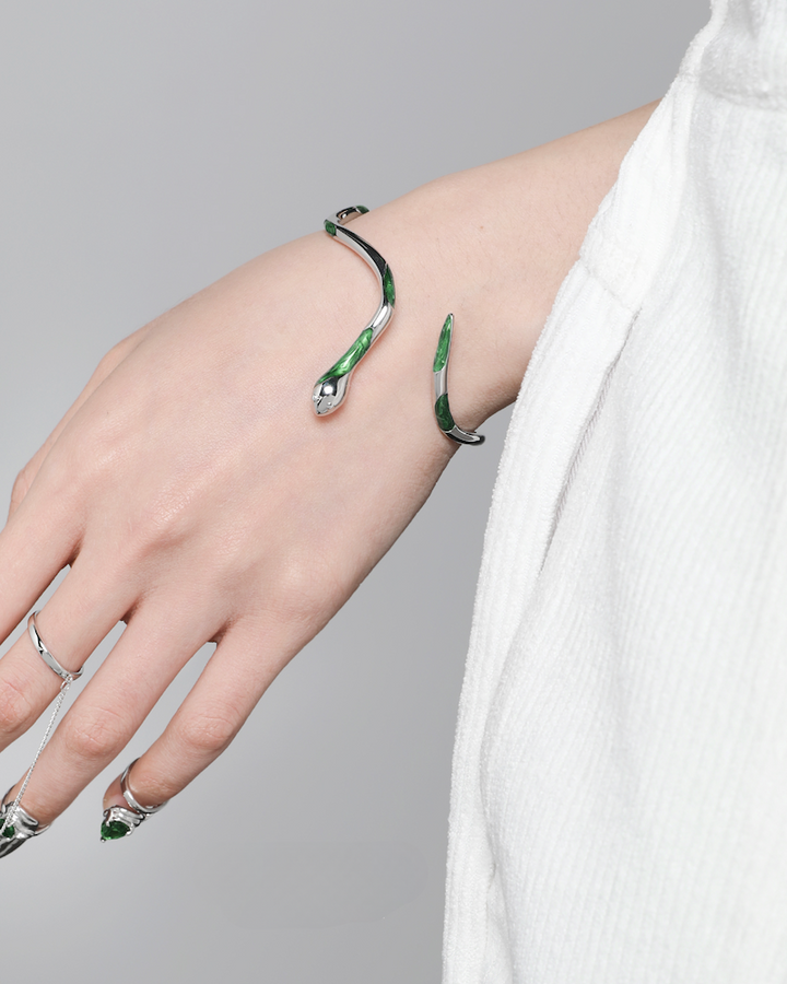 【1ST XULIE】Green Snake Bracelet02 pg947