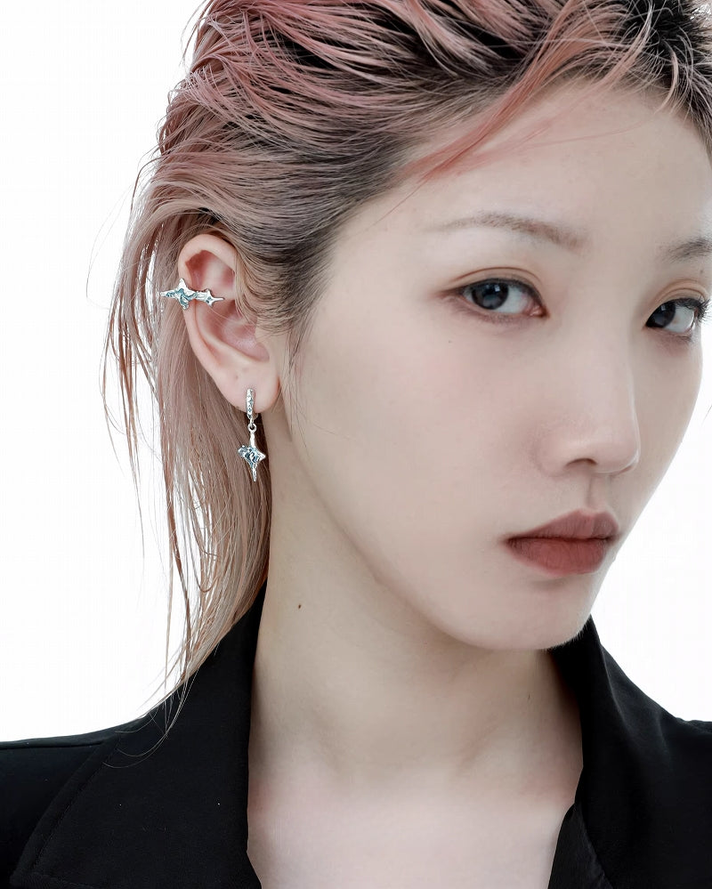 【1ST XULIE】Sea Starry Sky Earrings pg1548