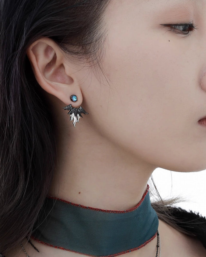 【1ST XULIE】Wing Swan Earrings02 pg2013