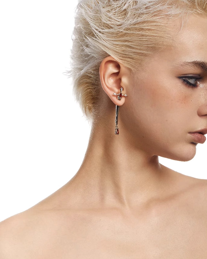 [OCTO VITA] Pure Love God Of War Long Sword Earrings pg1421