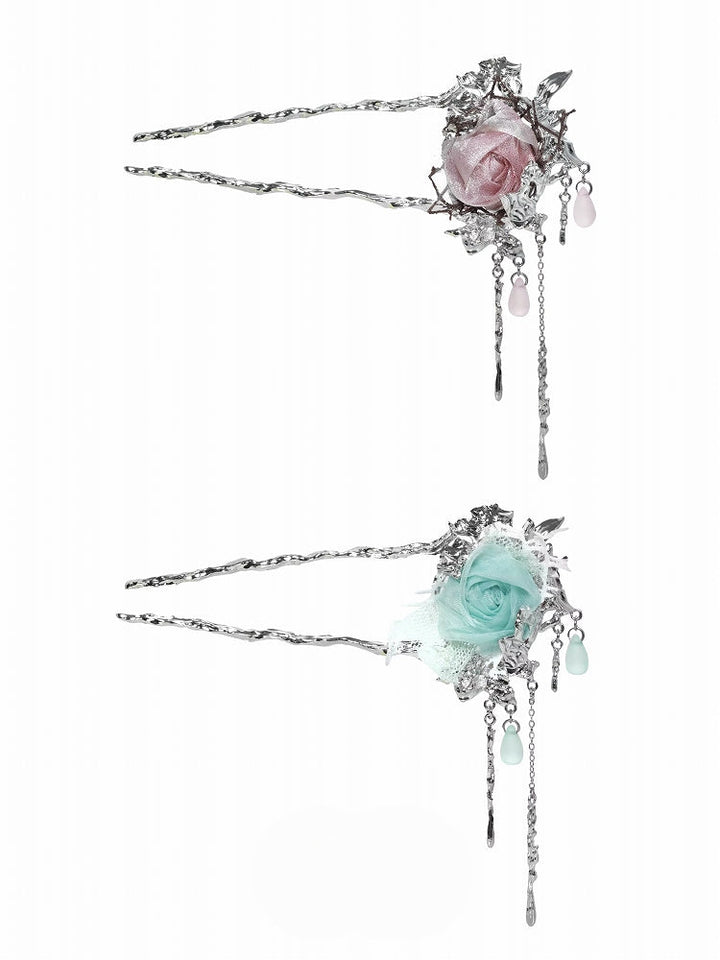 【1ST XULIE】Rose Thorn Hairpin pg1524