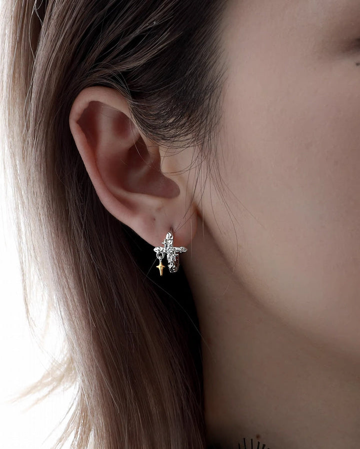 【1ST XULIE】Star Orbit Star Earrings pg1741