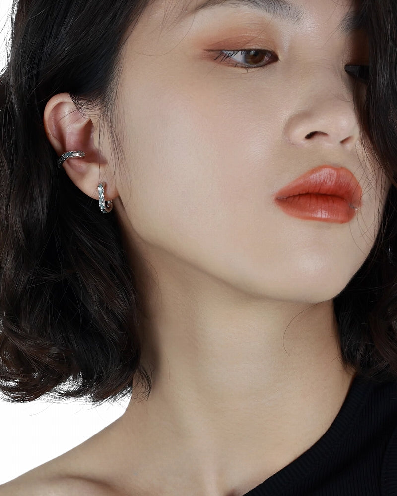 [OOMEOO]Blue Waves Ocean Earrings pg232