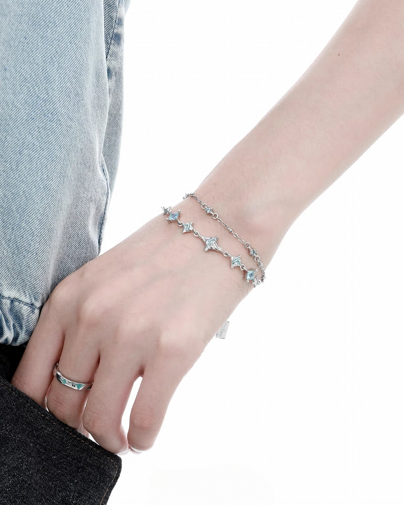 [1ST XULIE] Sea Starry Sky Double Layer Bracelet pg1546