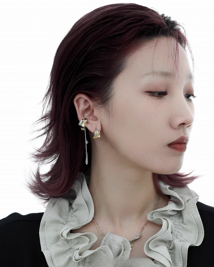 【1ST XULIE】Wings Swan Earrings pg2018