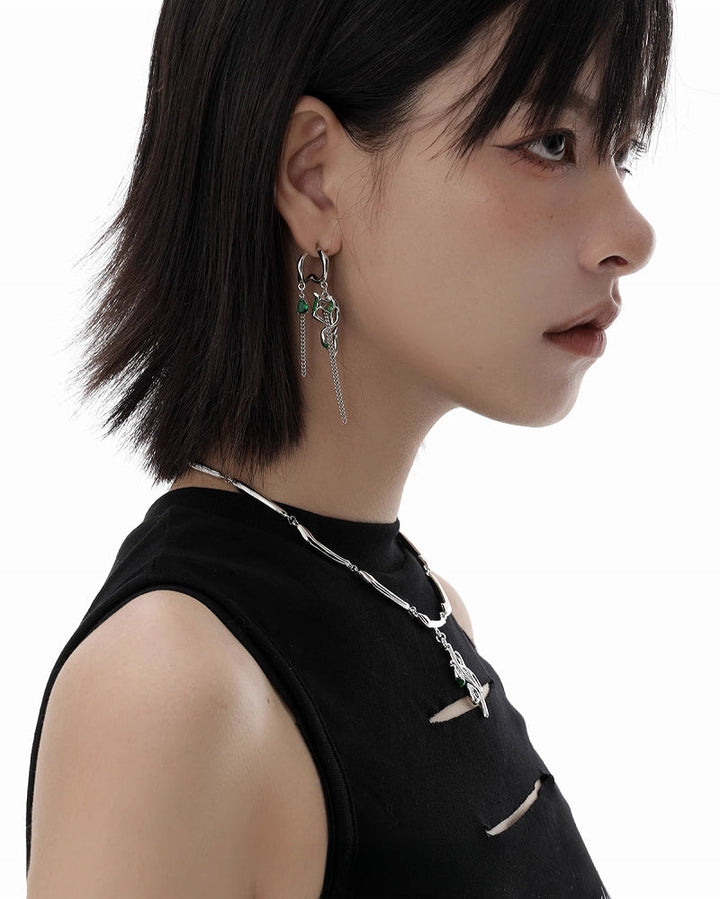 【SUMIYAKI】Oracle Thunderstruck Earrings pg1344