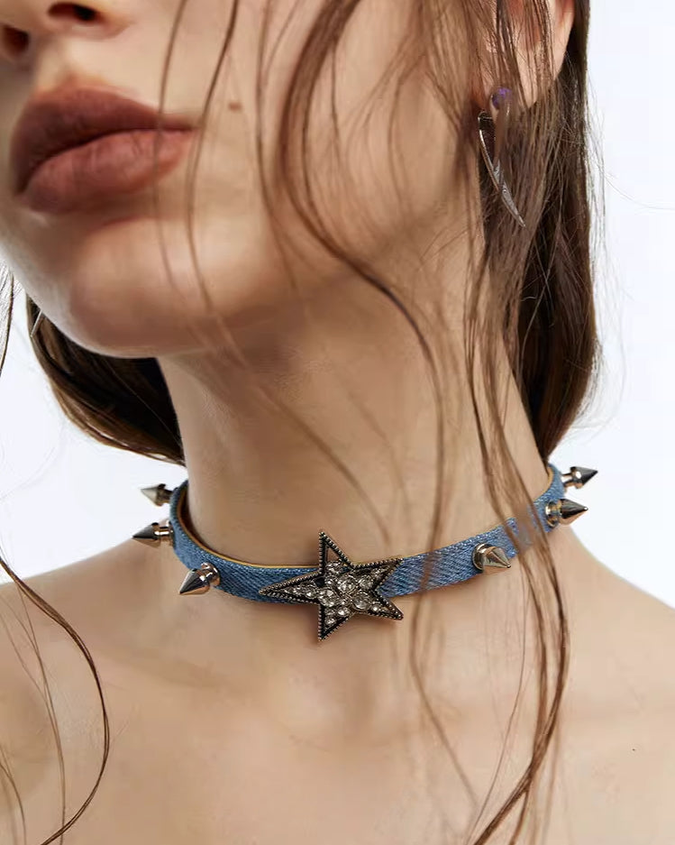 [OCTO VITA] Spicy Girl Dopamine Star Choker pg1670