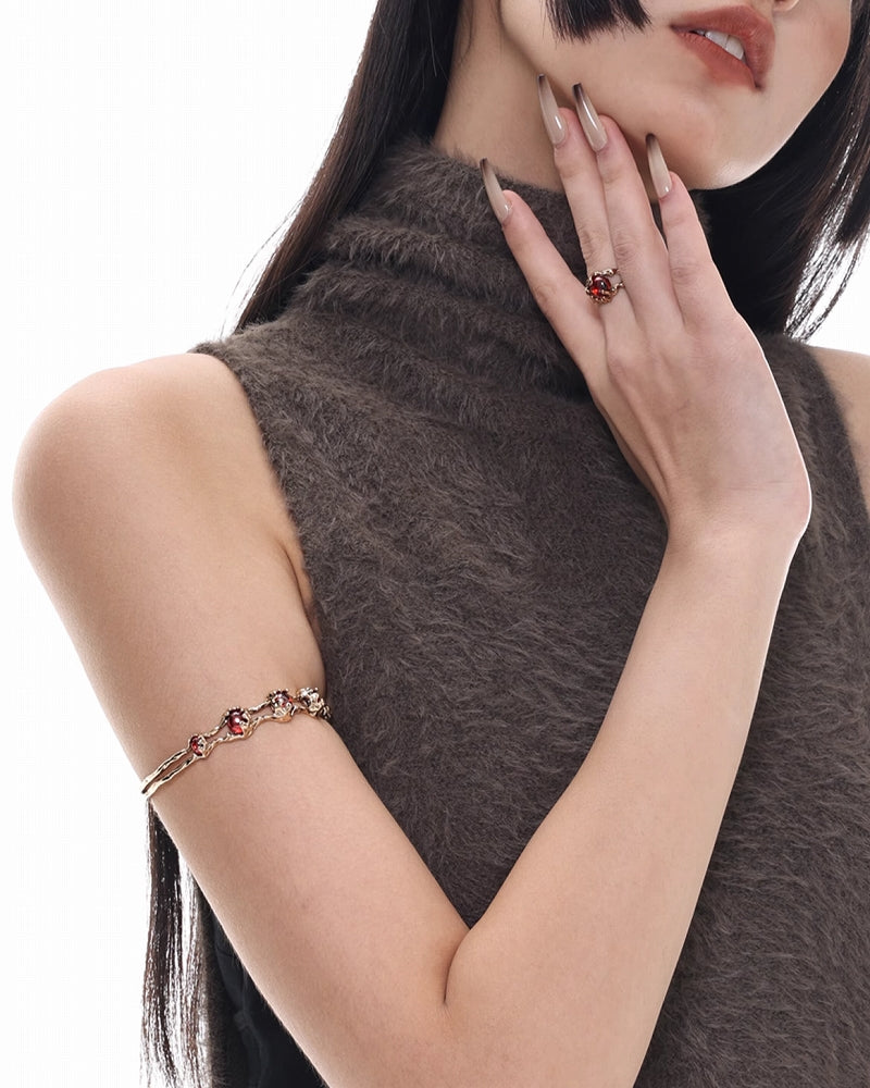 [SUMIYAKI] Dune Red Ring pg654