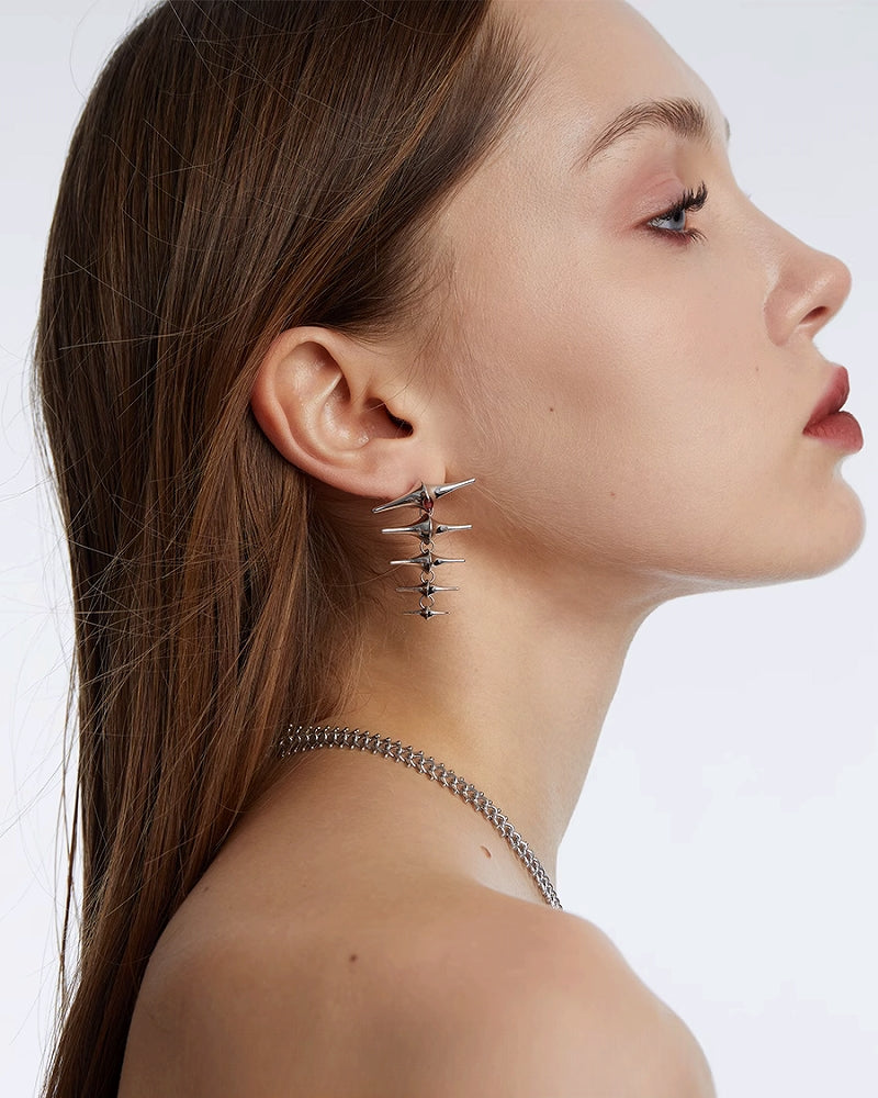 【OCTO VITA】Eternal Spinal Bone Earrings pg692