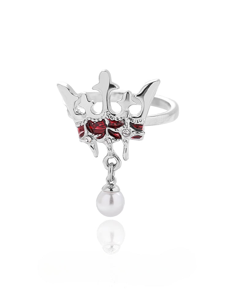 Queen's Crown Open Ring