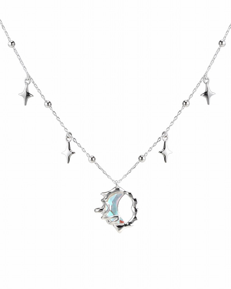 【1ST XULIE】Moonlight Star Necklace pg1243