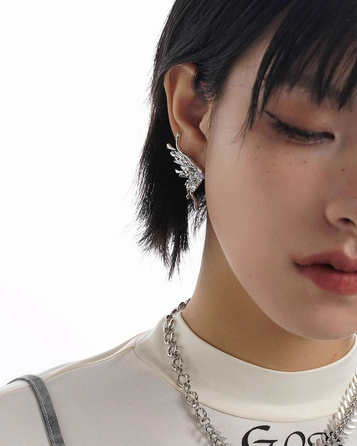 [SUMIYAKI]Biochemical Butterfly Earrings pg147