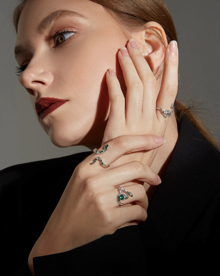 【FAITMAIN】Serpentine Snake Ring pg1601