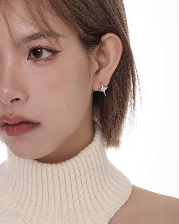 [SUMIYAKI] 3D Star Earrings pg13