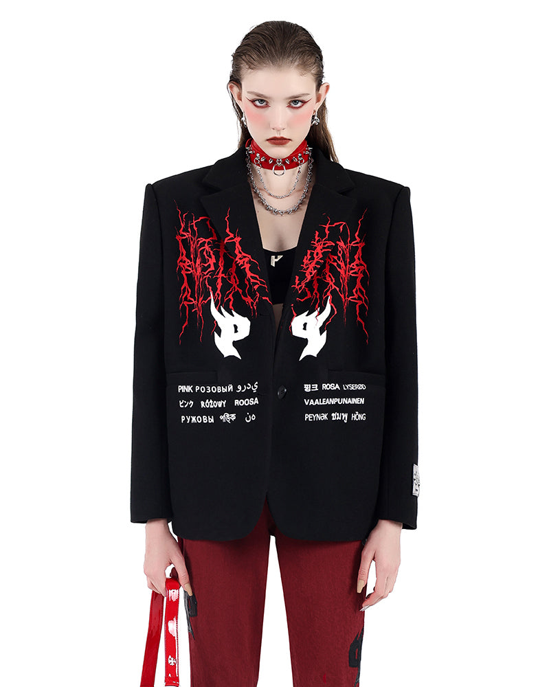 [PINKSPINK] Diamond Rock Chain Choker pg594