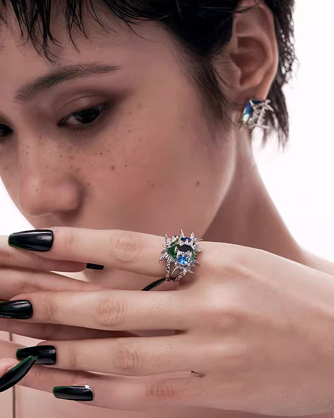 [OCTO VITA] Dark Erosion Rheology Ring pg533