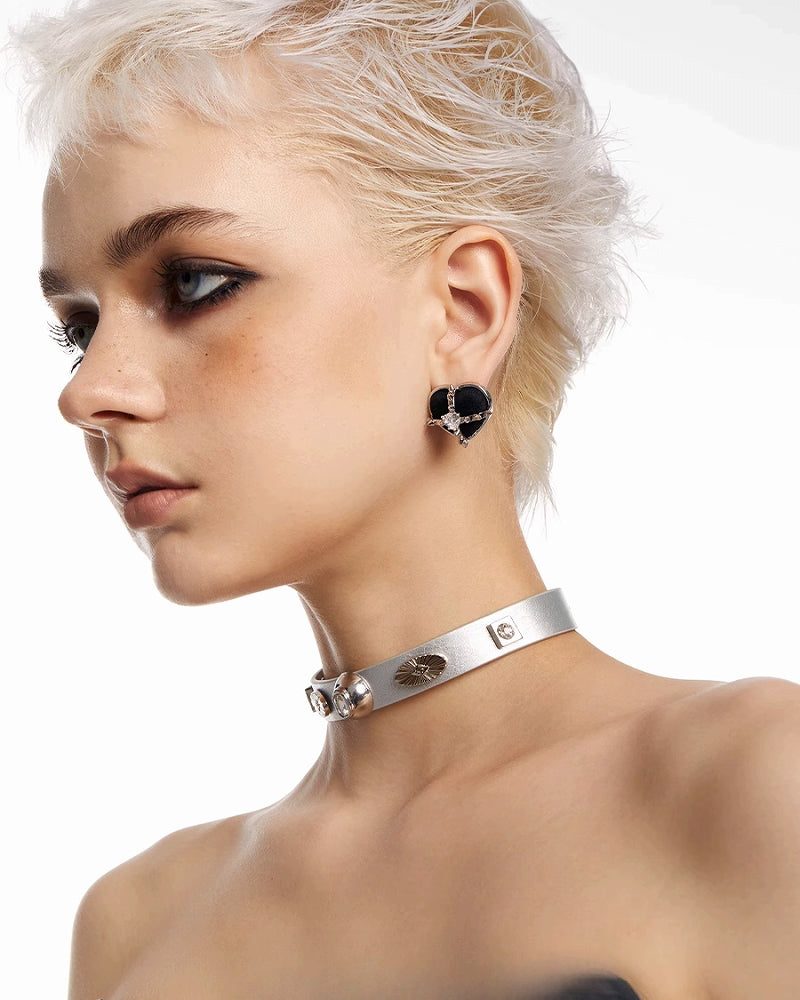 [OCTO VITA] Sweetheart Rock Gray Retro Chocker pg1815