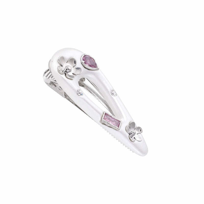 [SUMIYAKI] Colorful Flower Heart Hair Clip pg437