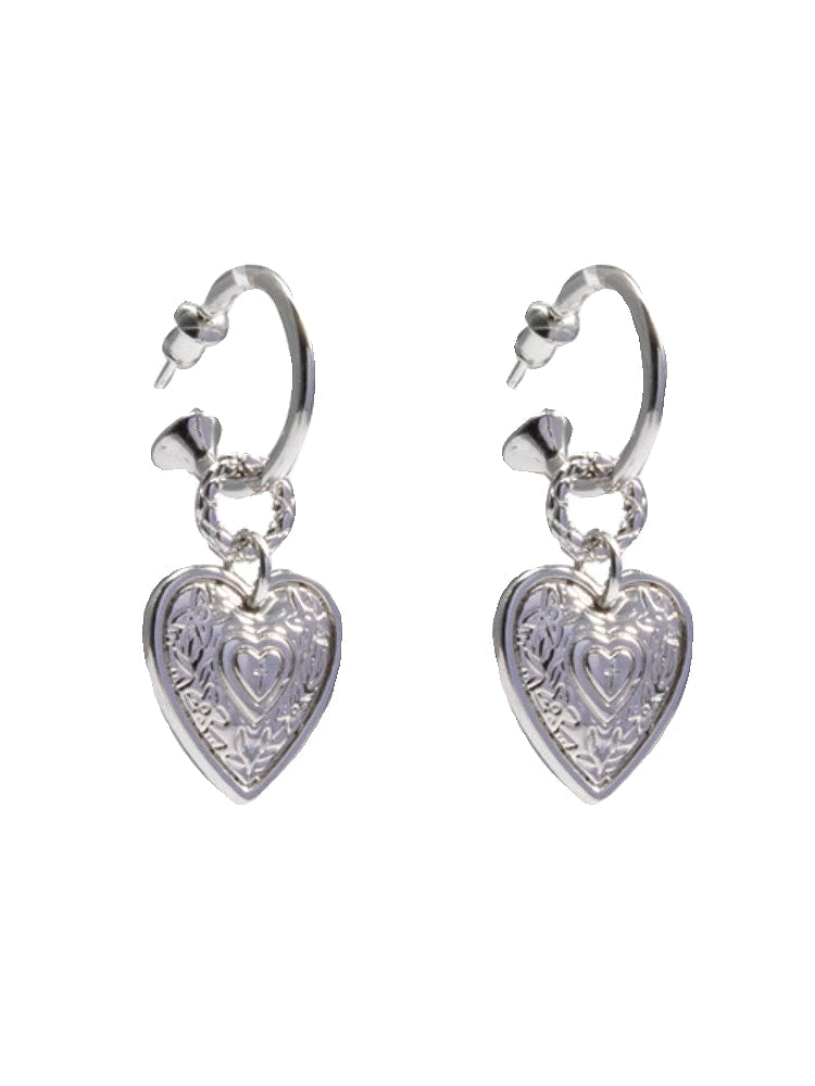 【Insomnia Artist】Soft Dream Heart Earrings pg1661