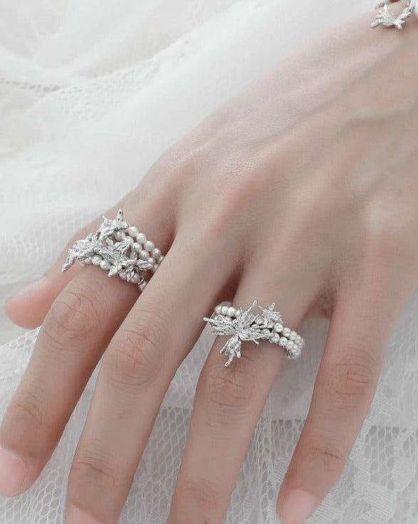 【1ST XULIE】Butterfly Bubble Ring pg251