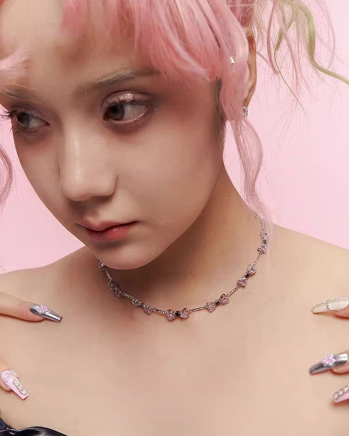 【OCTO VITA】Cake Treasure Party Bow Knot Choker pg362