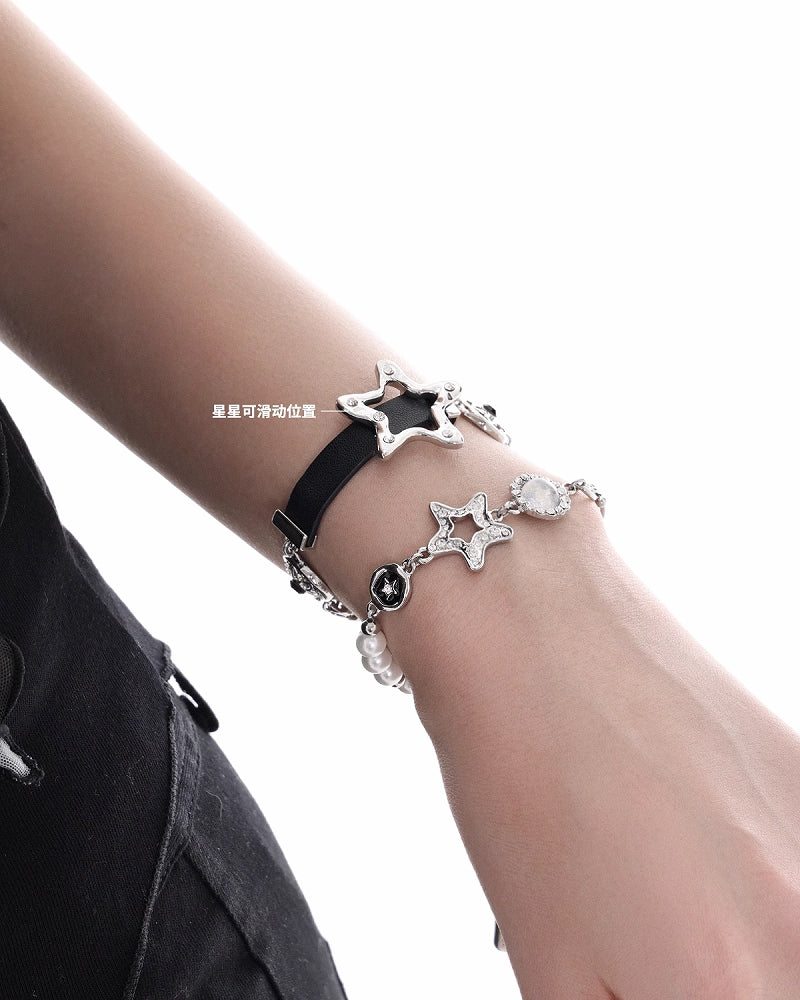 【SUMIYAKI】Retro Star Bracelet pg1489