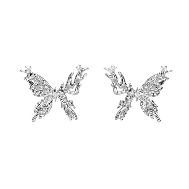 【Insomnia Artist】Butterfly Star Earrings pg353