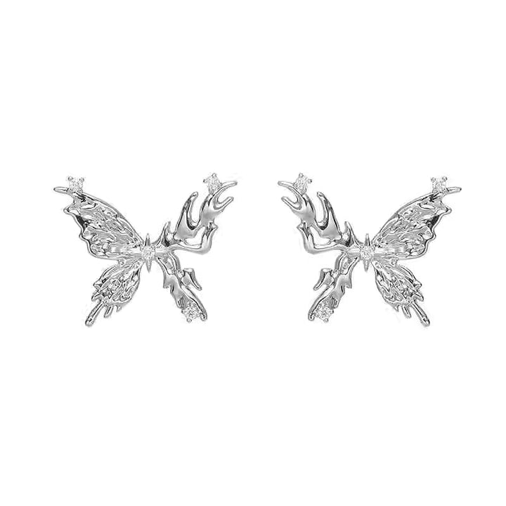 【Insomnia Artist】Butterfly Star Earrings pg353