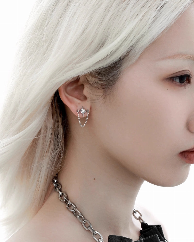 Light Domain Star Earrings 02