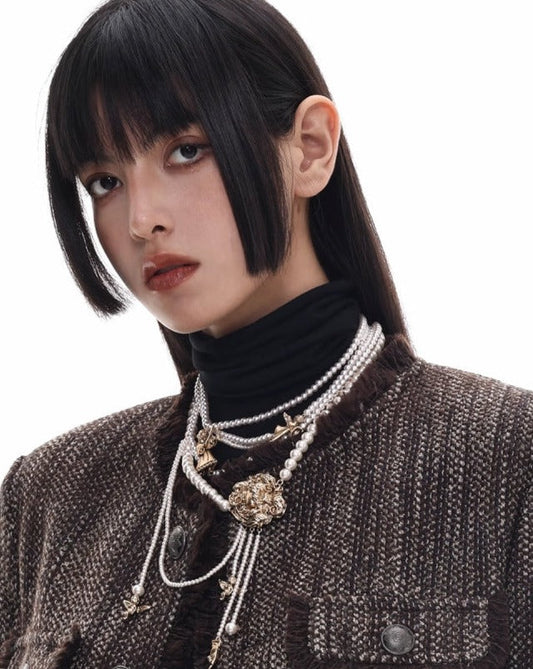 [SUMIYAKI] Maillard Layer Angel Necklace pg1163